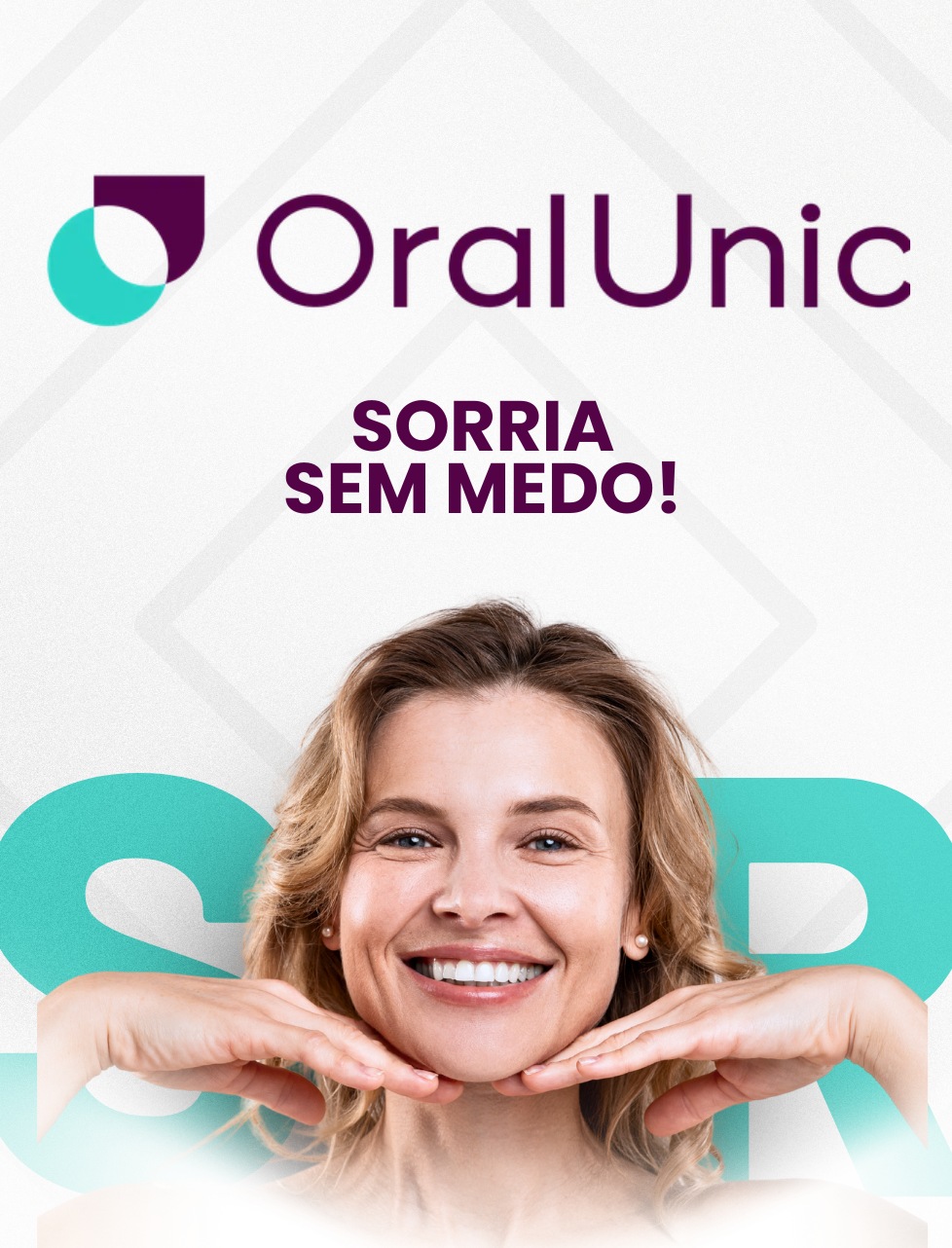 Sorria sem medo!